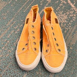 Blowfish Women's Orange Slip-On Athletic Shoes